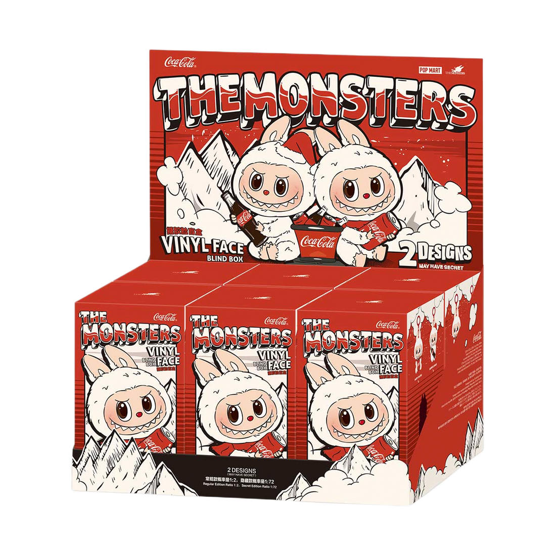 LABUBU MONSTERS SERIE COCA-COLA – 6 SCATOLE