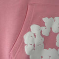 DENIM TEARS – Felpa con cappuccio rosa