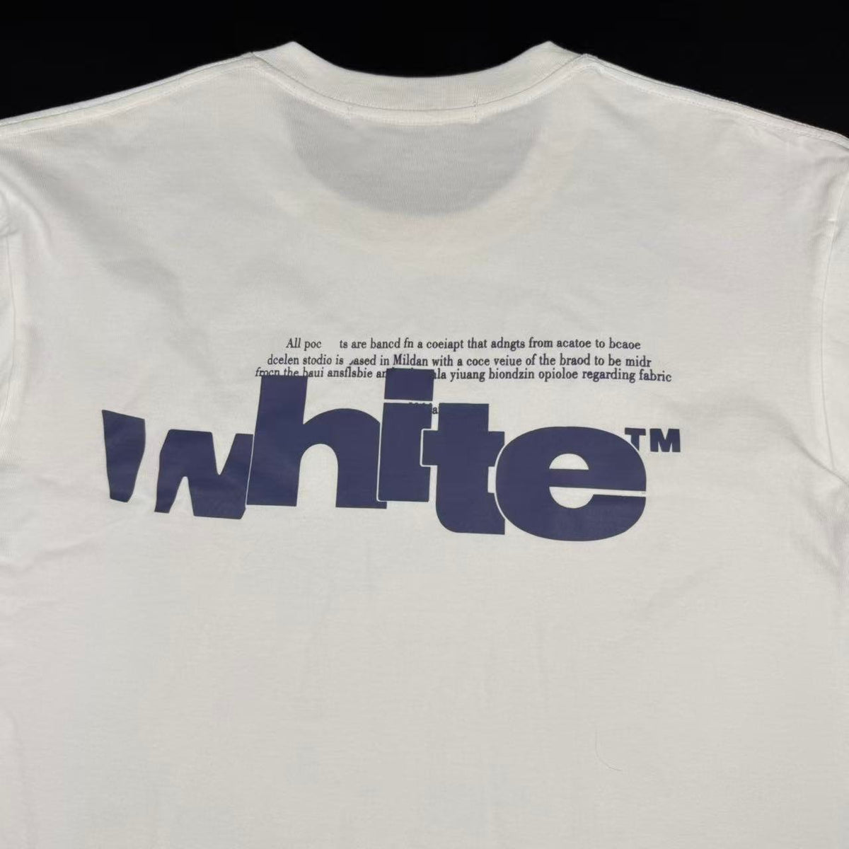 MAGLIETTA OFF-WHITE