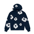DENIM TEARS – Felpa con cappuccio Blu scuro
