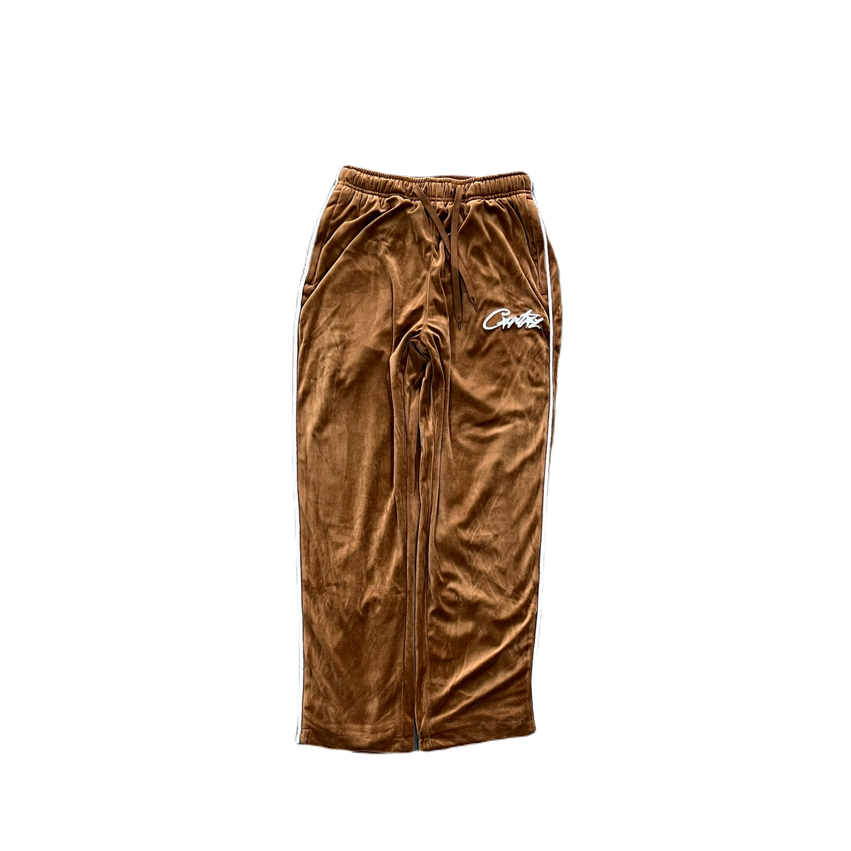 SET PISTE IN VELLUTO – MARRONE