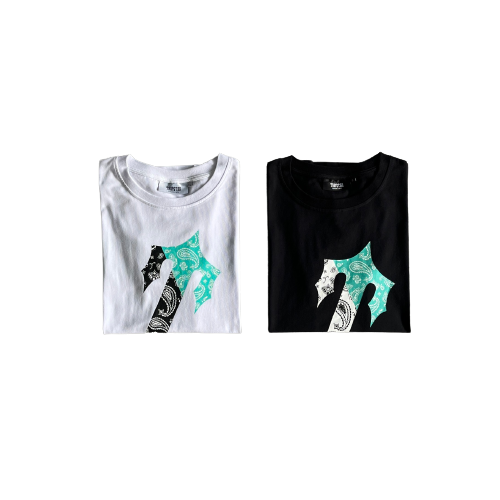 T-SHIRT PALSLEY IN IRONGATO
