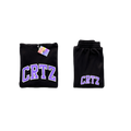 SET ALFABETO NERO E VIOLA
