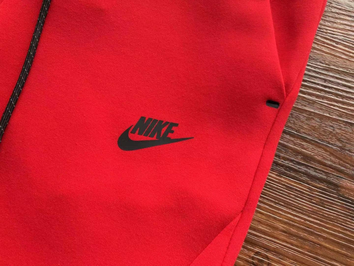 NK TECH FLEECE – ROSSO (completo)