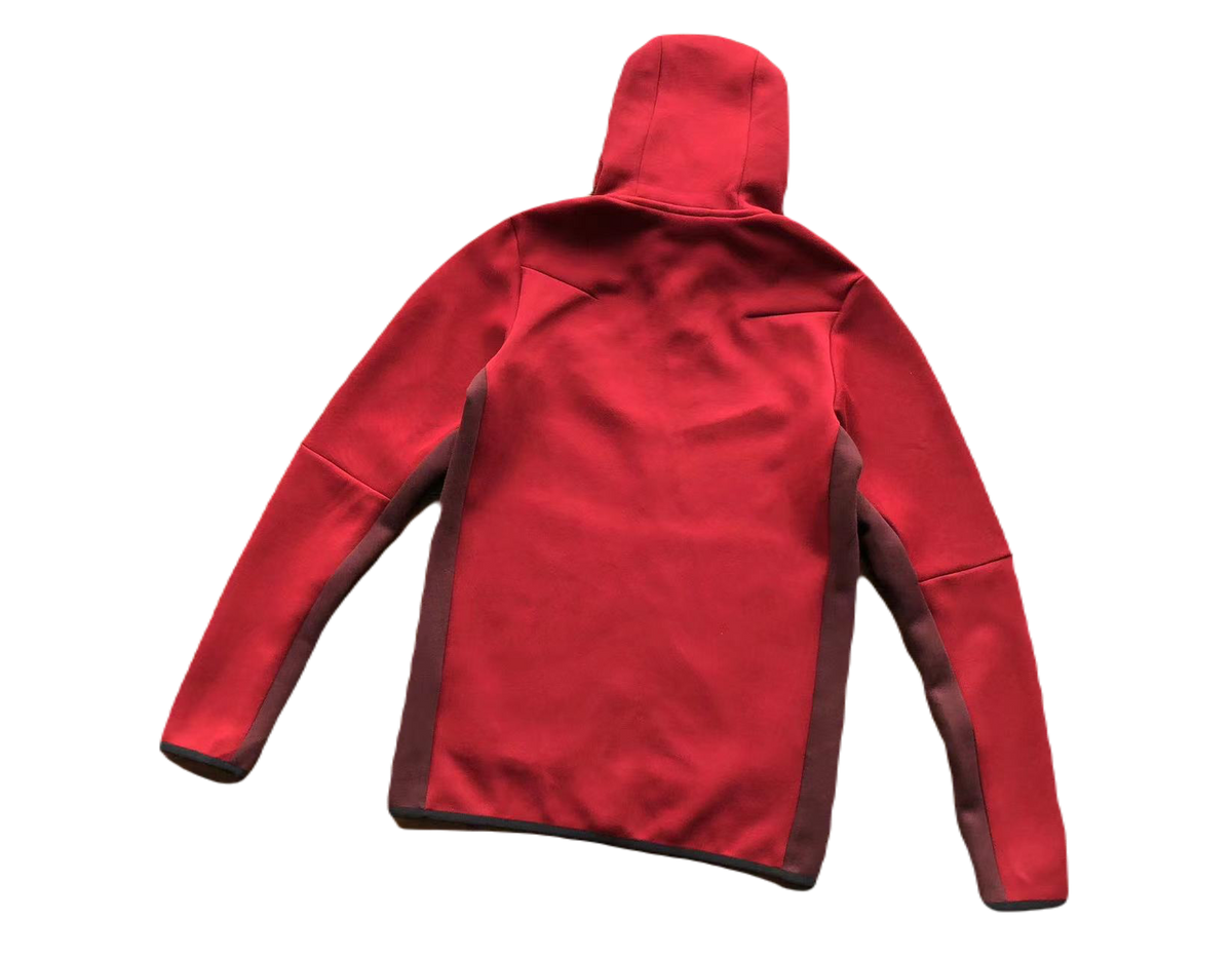 NK TECH FLEECE – ROSSO/BORDEAUX (completo)