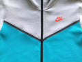NK TECH FLEECE – AZZURRO/GRIGIO (completa)