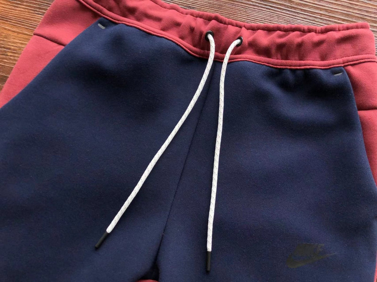 NK TECH FLEECE – BORDEAUX/BLU SCURO (completa)