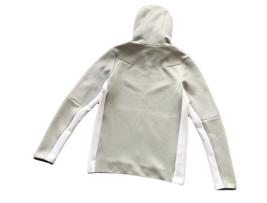 NK TECH FLEECE – GRIGIO/BIANCO (completo)
