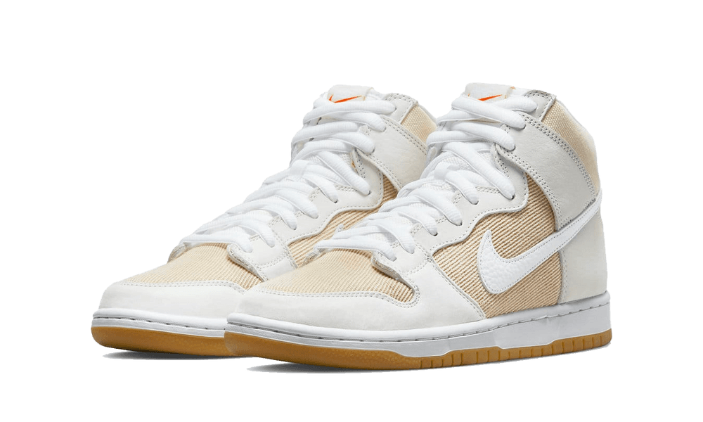 SB DUNK HIGH PRO ISO ARANCIO ETICHETTA NATURALE