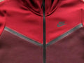 NK TECH FLEECE – ROSSO/BORDEAUX (completo)