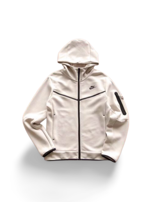 NK TECH FLEECE – BIANCO (completo)