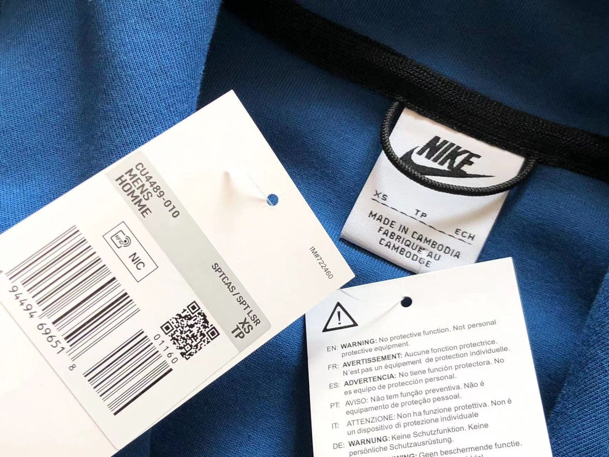 NK TECH FLEECE – BLU (completa)