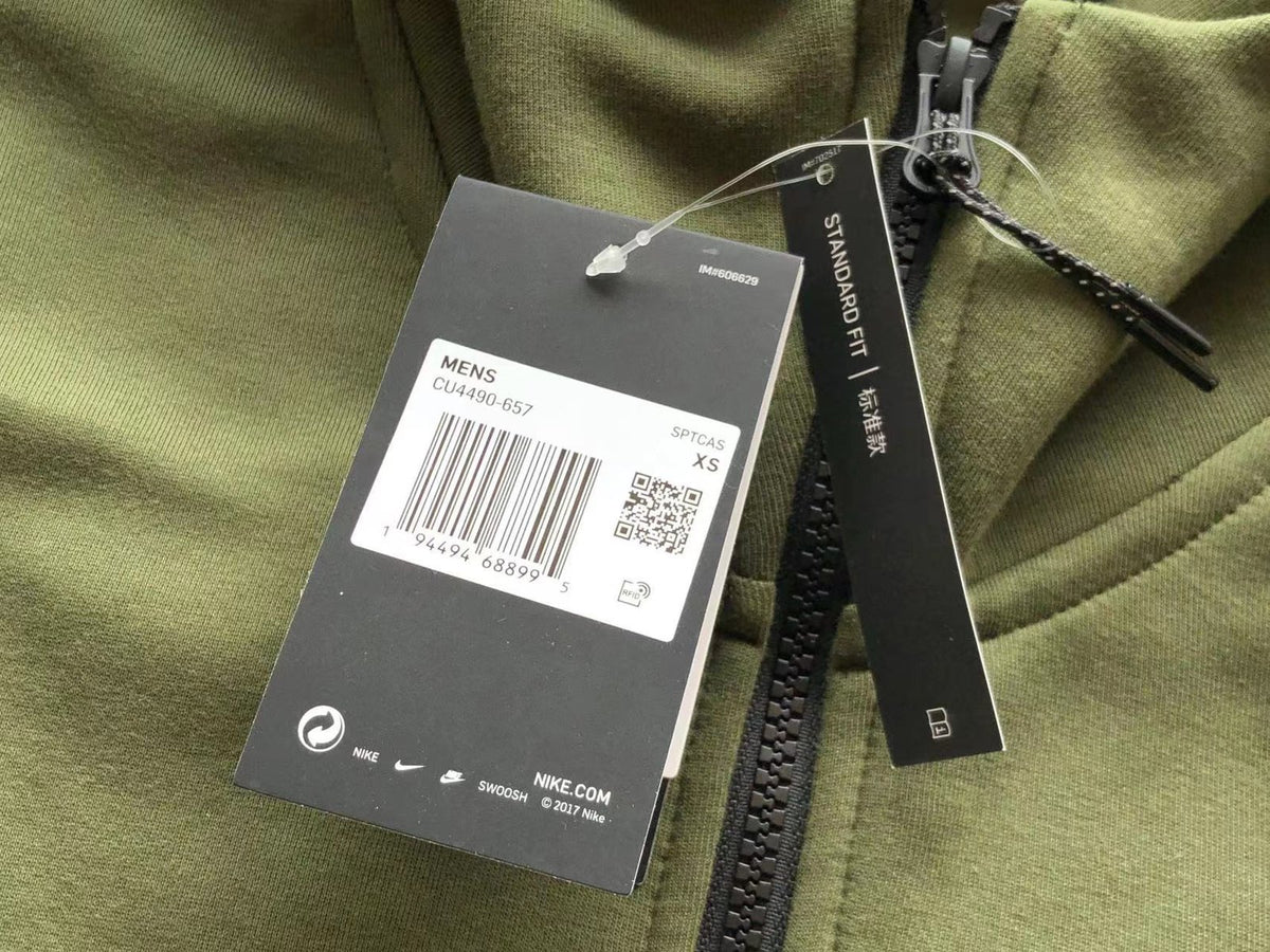 NK TECH FLEECE – VERDE (completa)