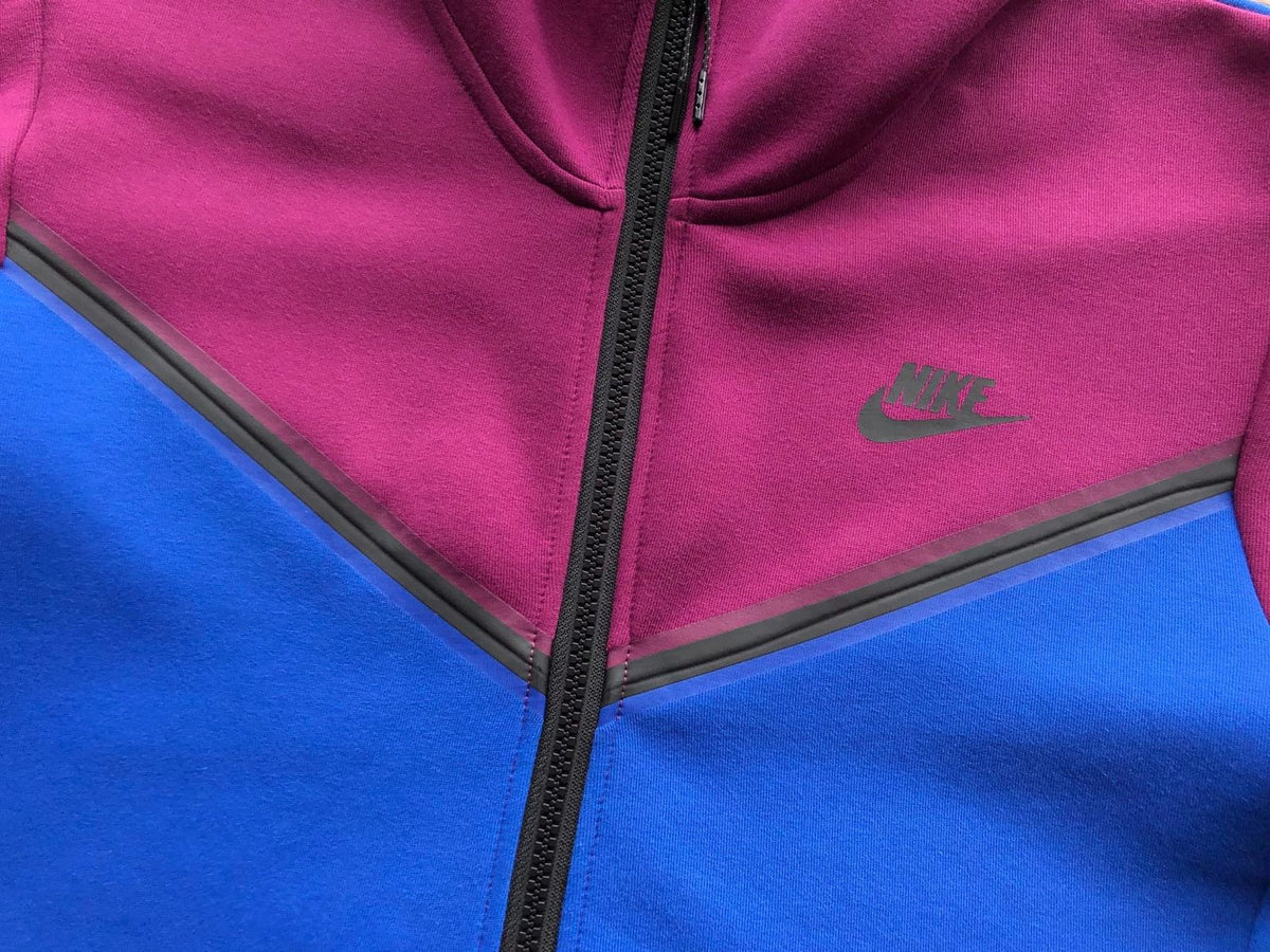 NK TECH FLEECE – VIOLA/BLU (completa)