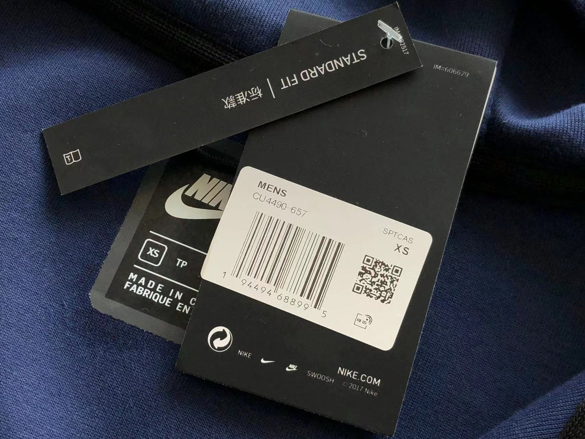 NK TECH FLEECE – BLU SCURO (completo)