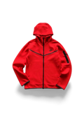 NK TECH FLEECE – ROSSO (completo)