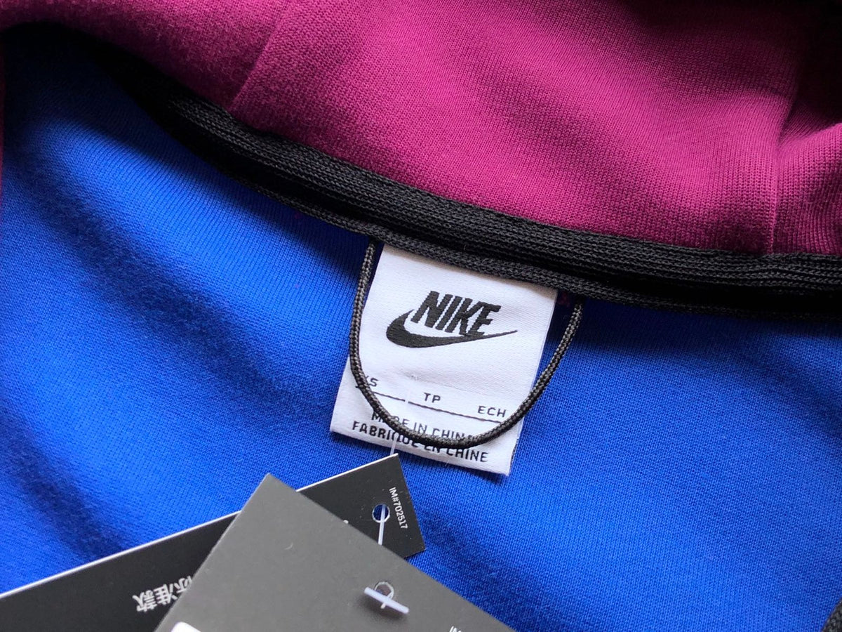 NK TECH FLEECE – VIOLA/BLU (completa)