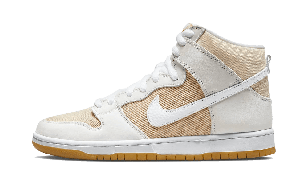 SB DUNK HIGH PRO ISO ARANCIO ETICHETTA NATURALE