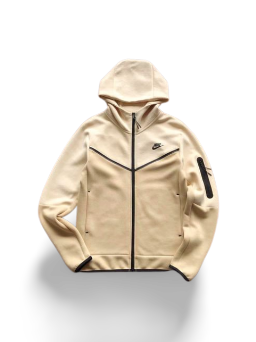NK TECH FLEECE – BEIGE (completo)